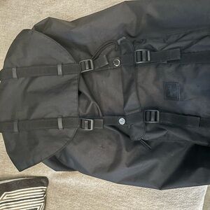 Herschel black laptop backpack